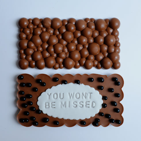 You Won't Be Missed Chocolate Bar